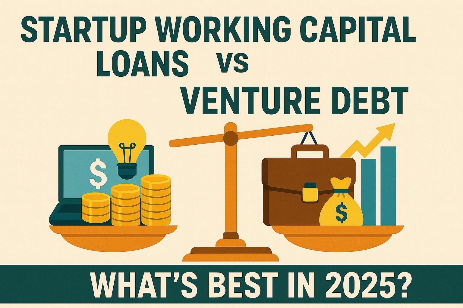 Comparison: Working Capital Loan vs Venture Debt for Startups in India
