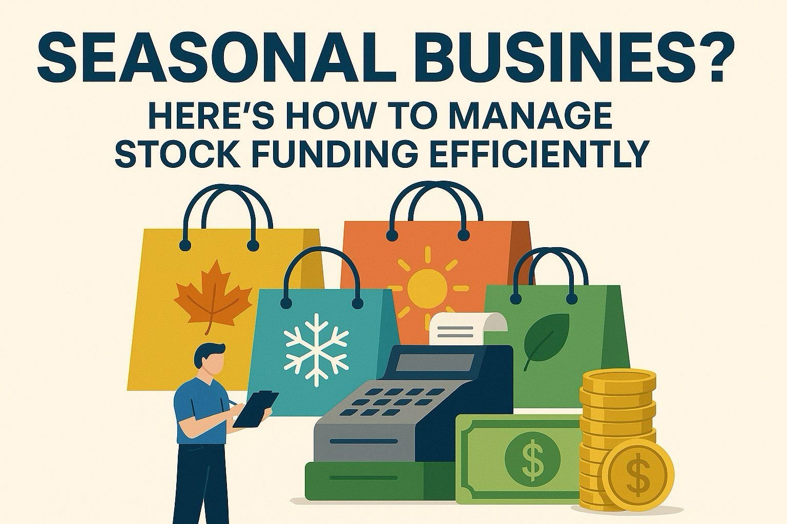 Stock funding tips for seasonal businesses in India