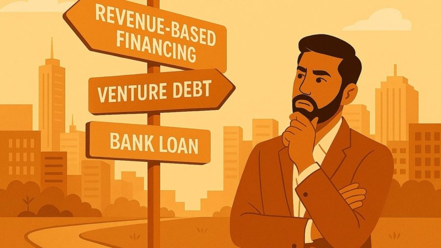 Anupam Finserv Revenue-Based Financing services infographic