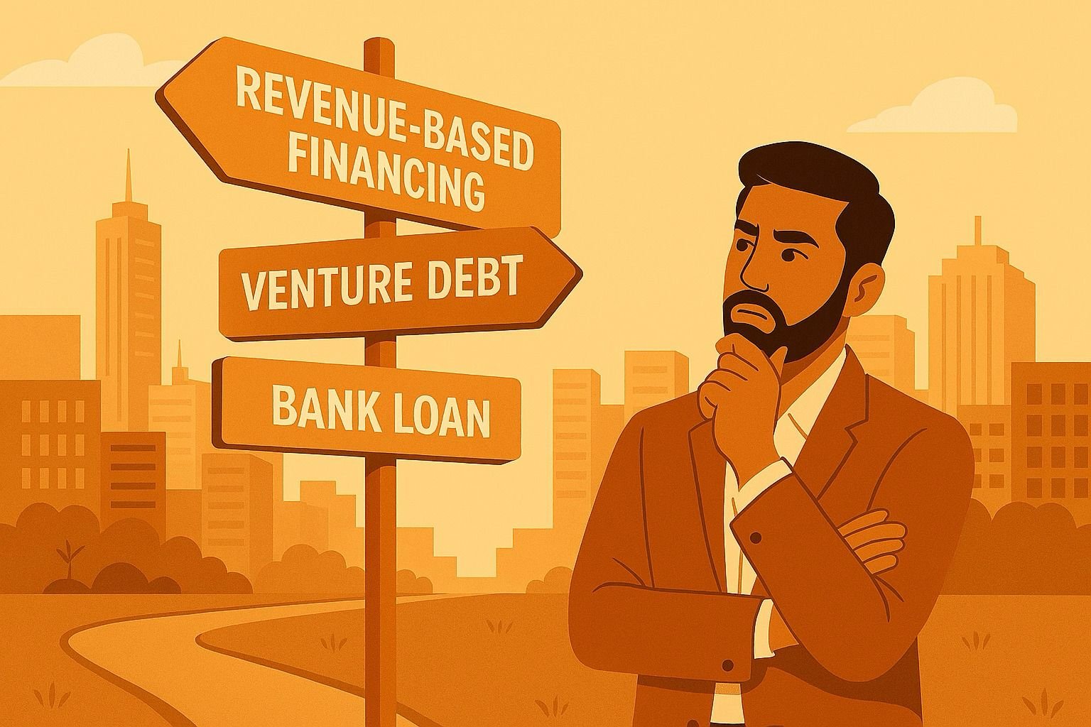 Anupam Finserv Revenue-Based Financing services infographic